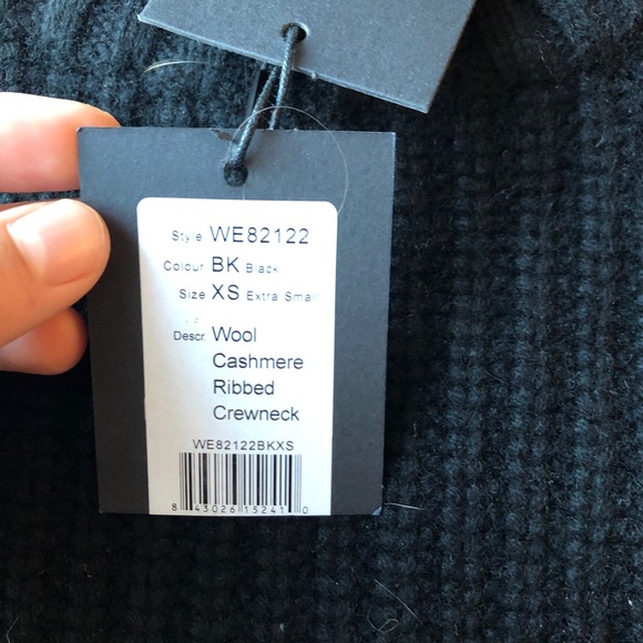 NWT Naadam Cashmere Cable Knit Crop Sweater - Picture 5 of 6